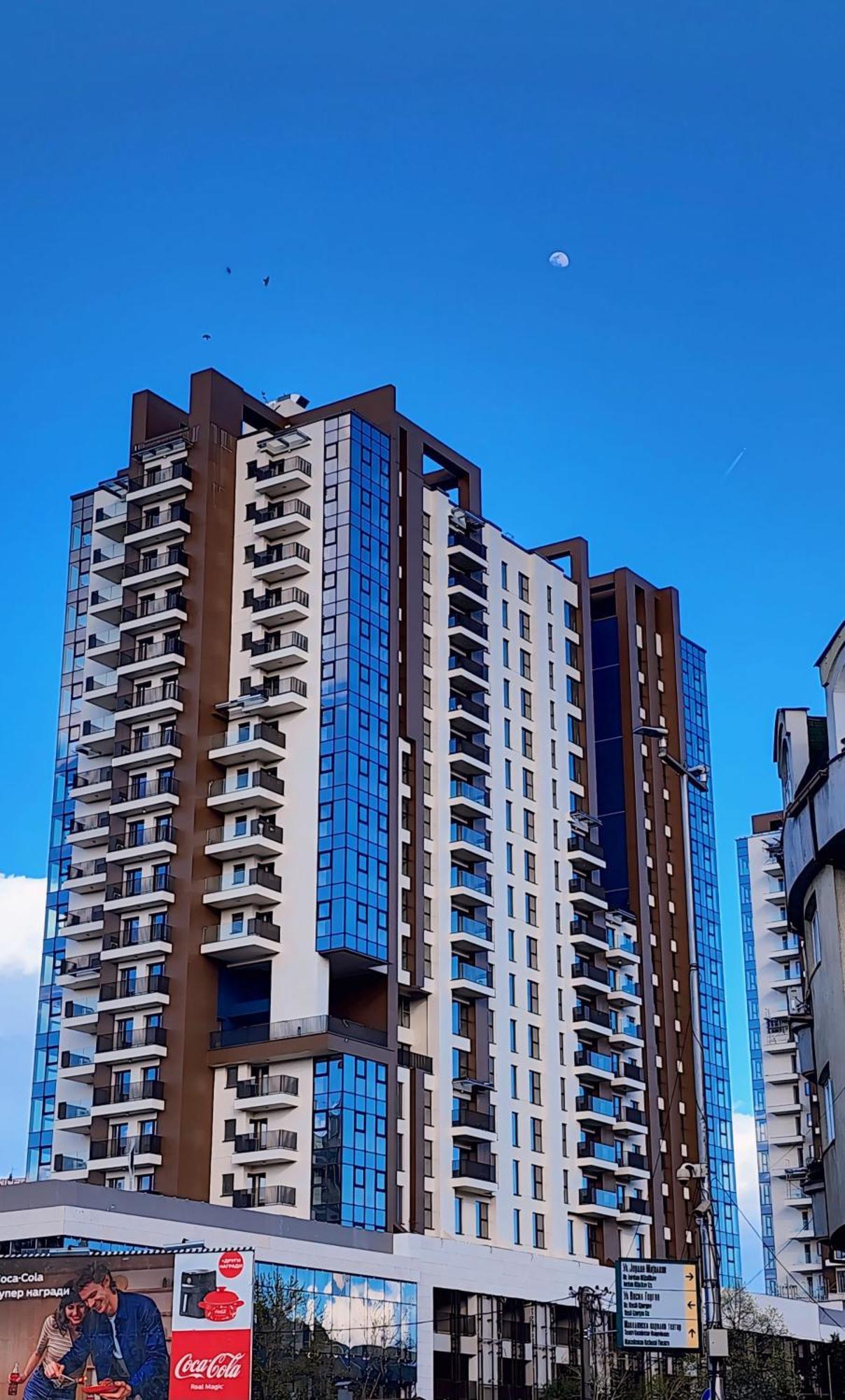 Diamond Residences 10Th Fl. Lux Apt. W/ City View Skopje Eksteriør bilde