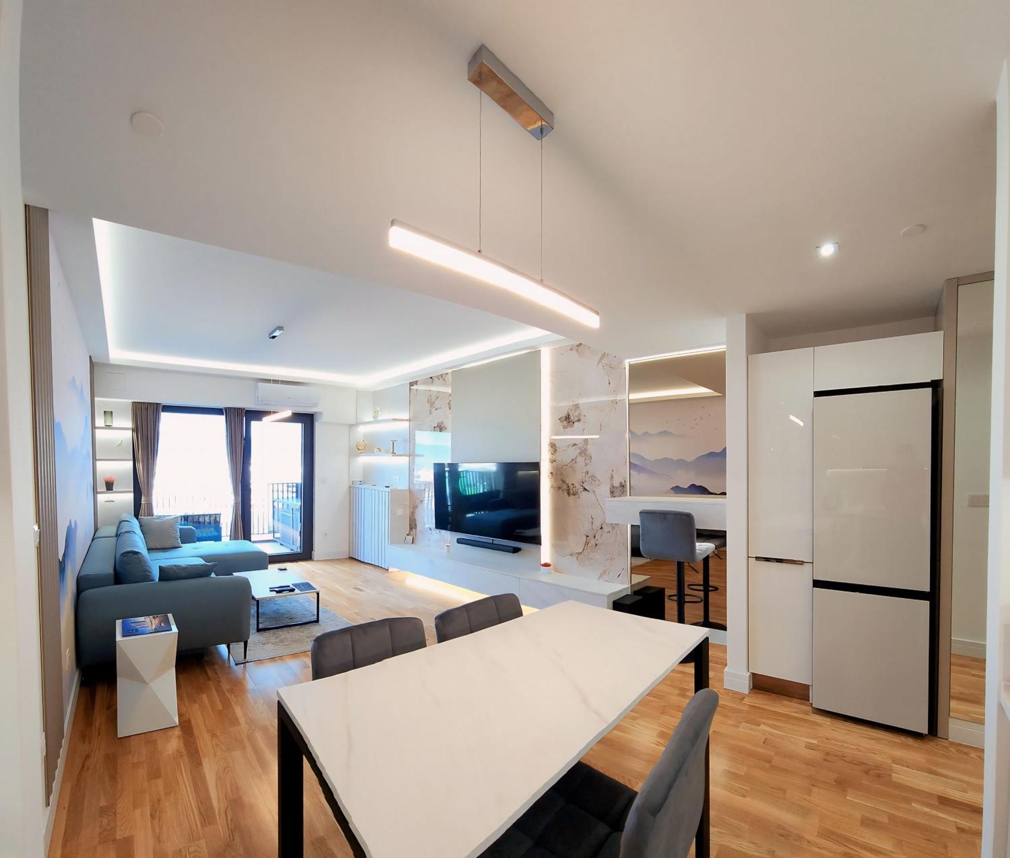 Diamond Residences 10Th Fl. Lux Apt. W/ City View Skopje Eksteriør bilde