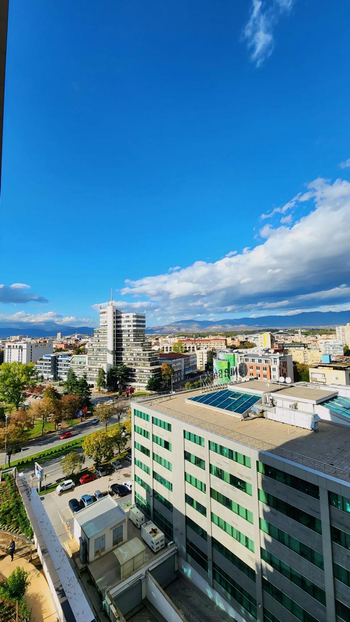 Diamond Residences 10Th Fl. Lux Apt. W/ City View Skopje Eksteriør bilde